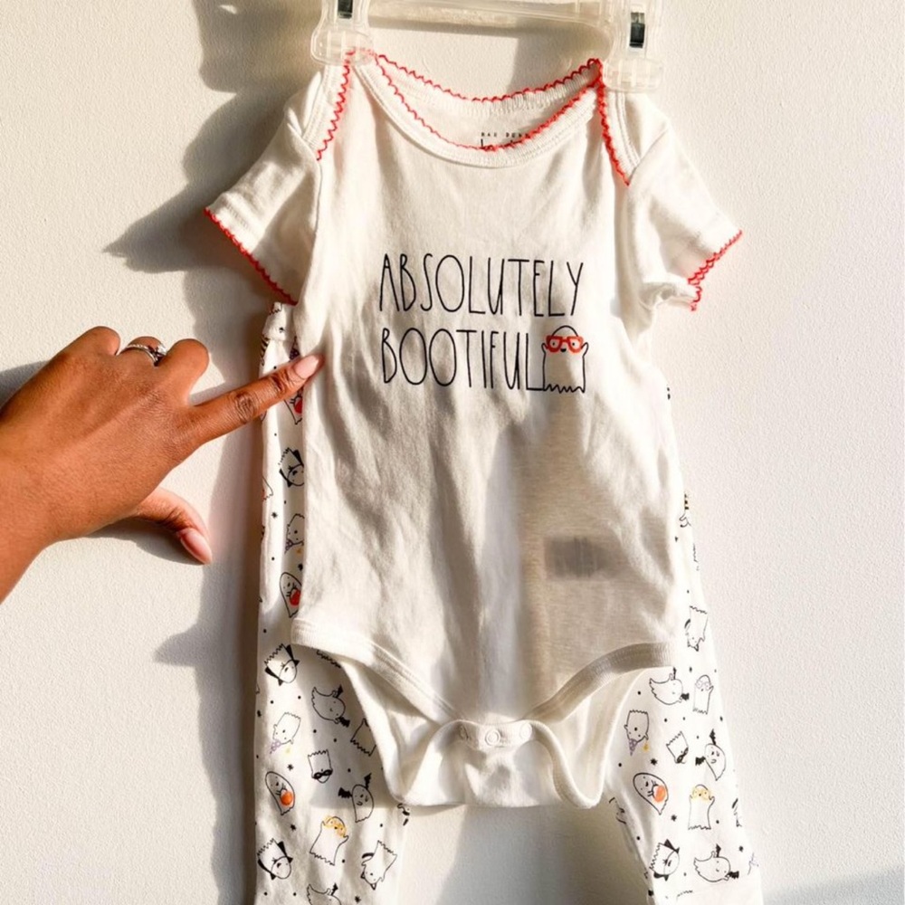 Rae Dunn Baby Girl Halloween Outfit